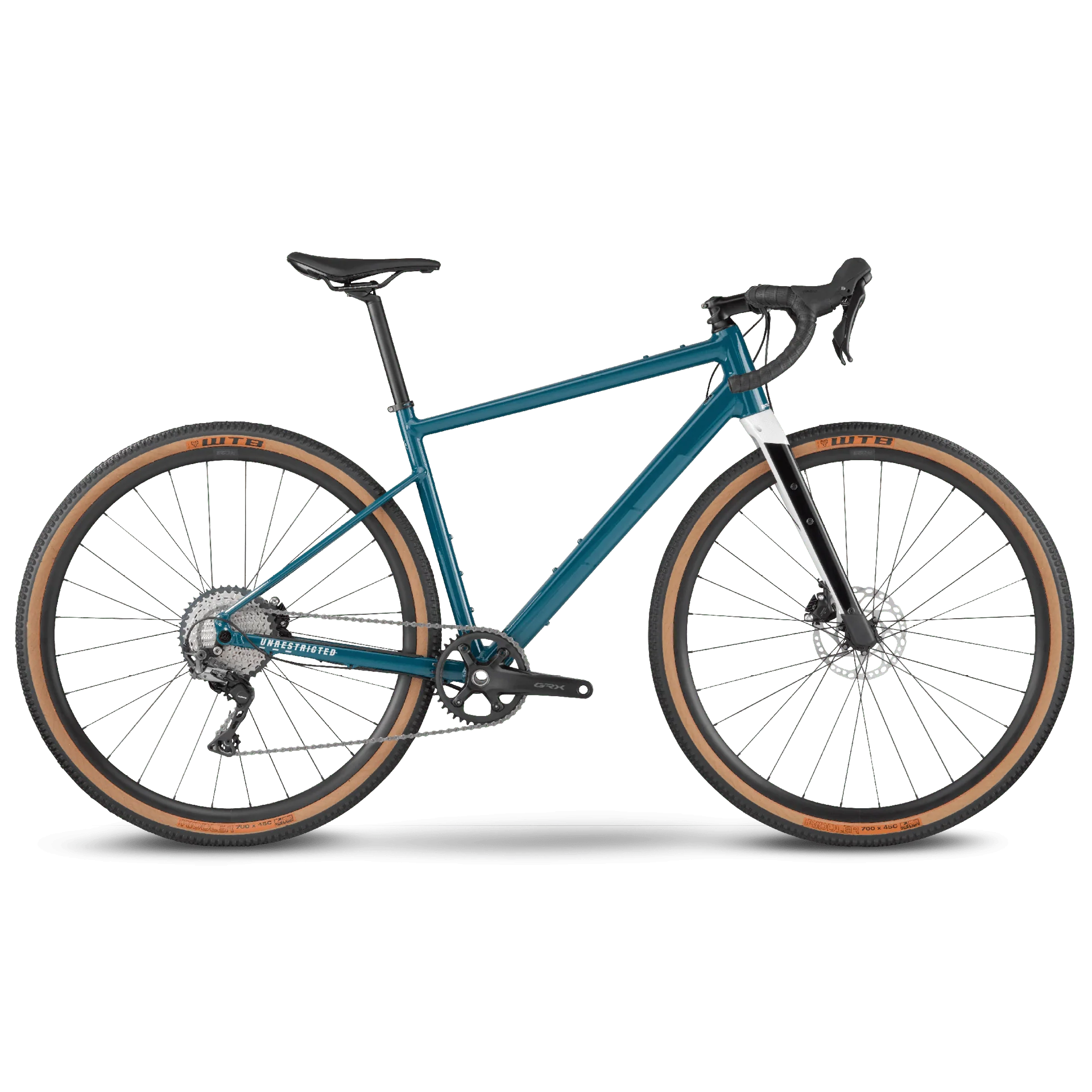 BMC Unrestricted AL TWO Gravel Bike Dark Petrol/ White