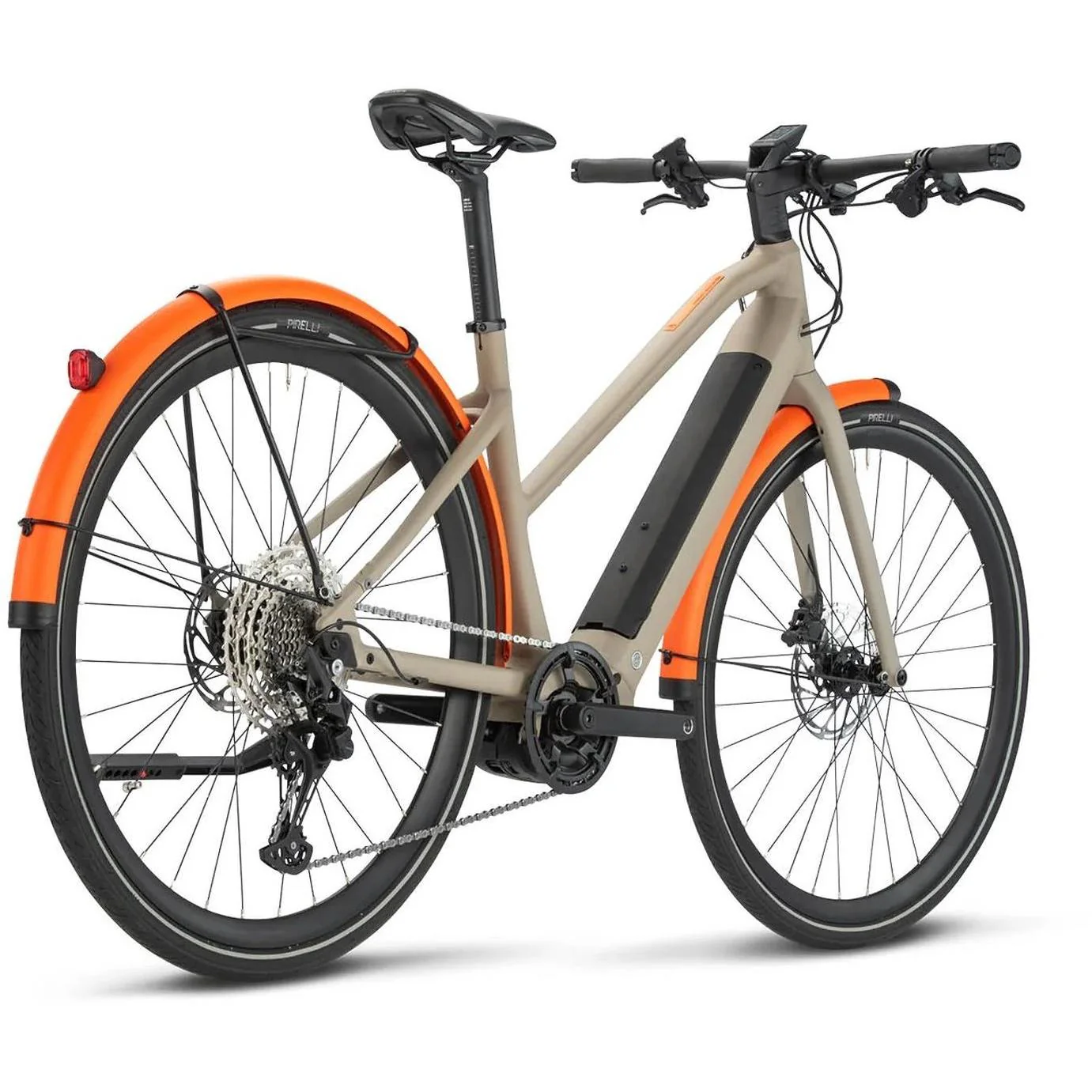 BMC UrbanChallenge AMP AL Two ST Electric Hybrid Bike Sand - Image 3