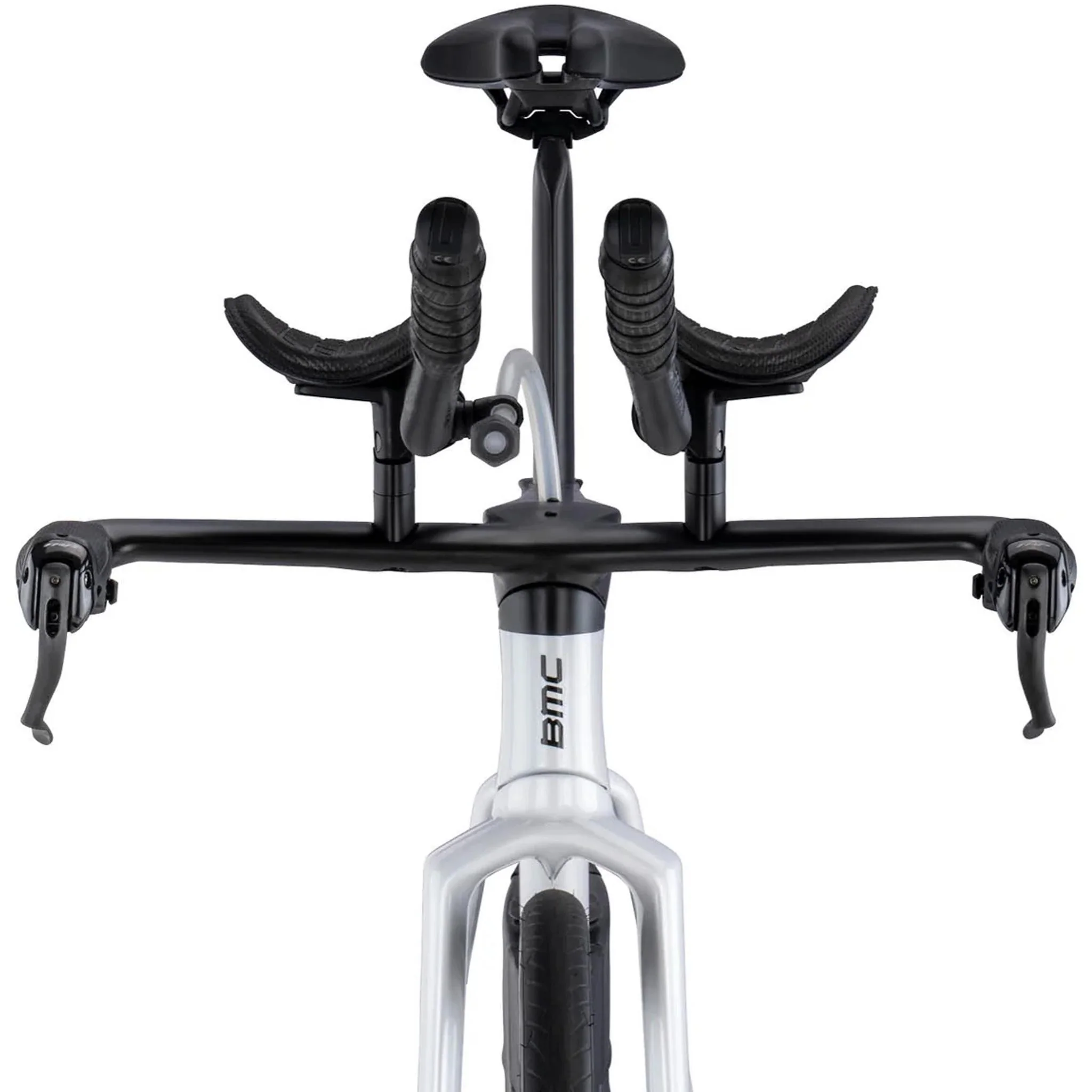 BMC Speedmachine 01 Four Time Trial Bike White/Carbon - Image 4