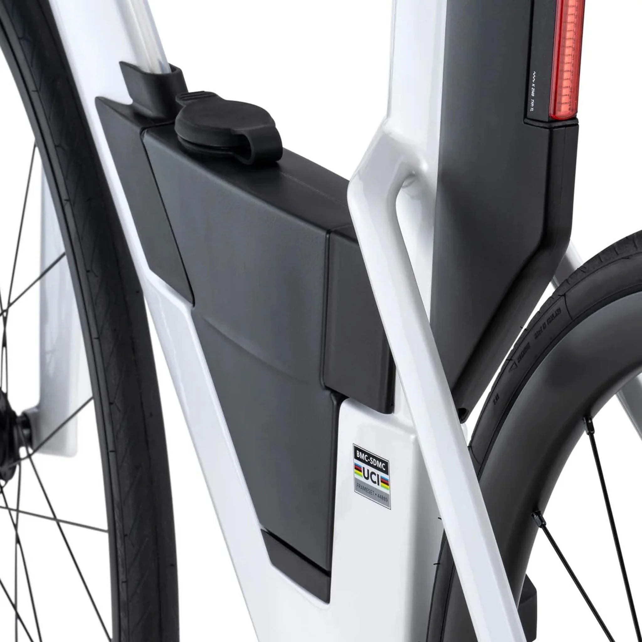 BMC Speedmachine 01 Four Time Trial Bike White/Carbon - Image 5