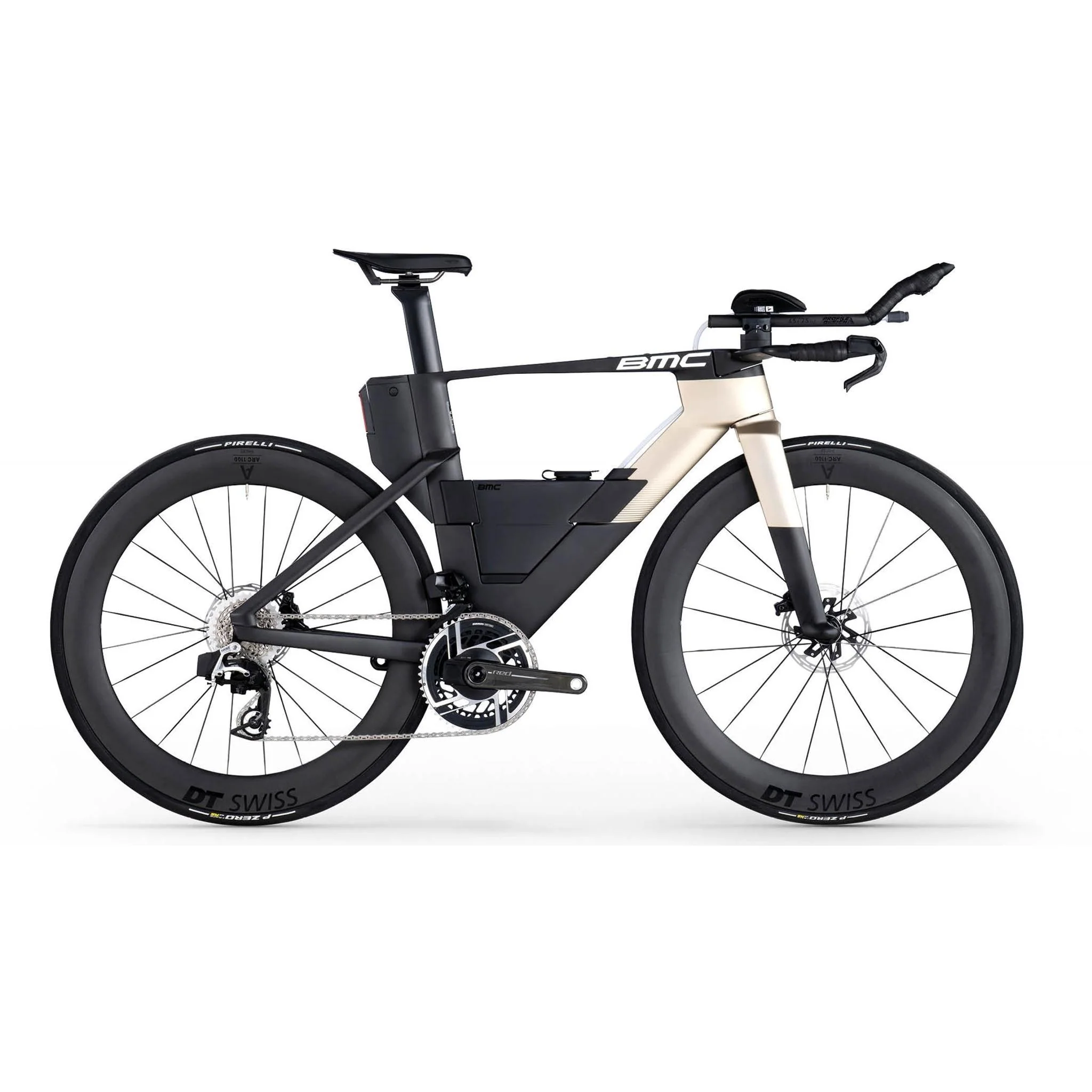 BMC Speedmachine 01 One Triathlon Bike Carbon/Dust Gold