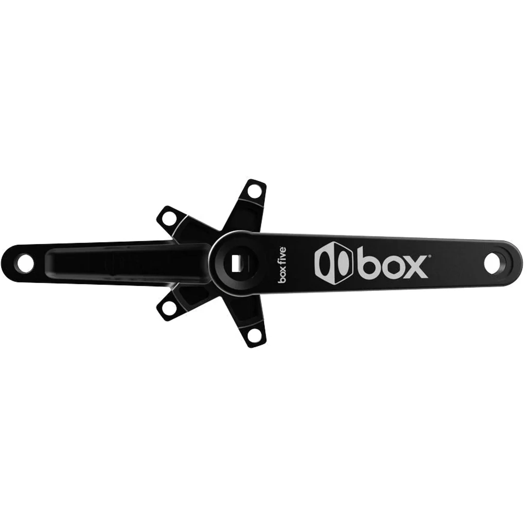 Box Five Square Taper Crank Arms 140mm Black - Image 2
