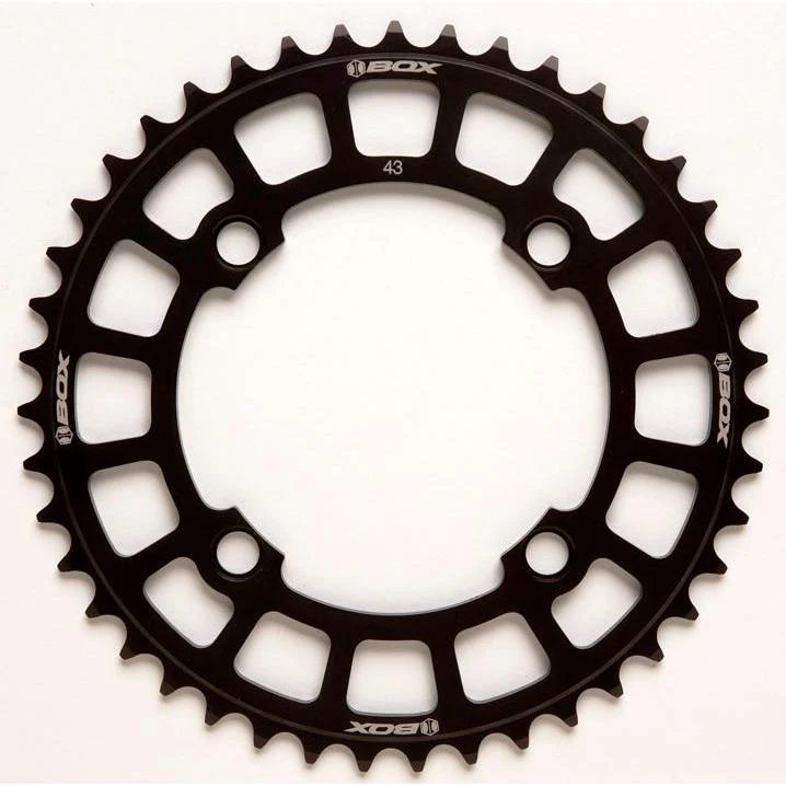 Box Two Cosine Chain Ring 45T Black