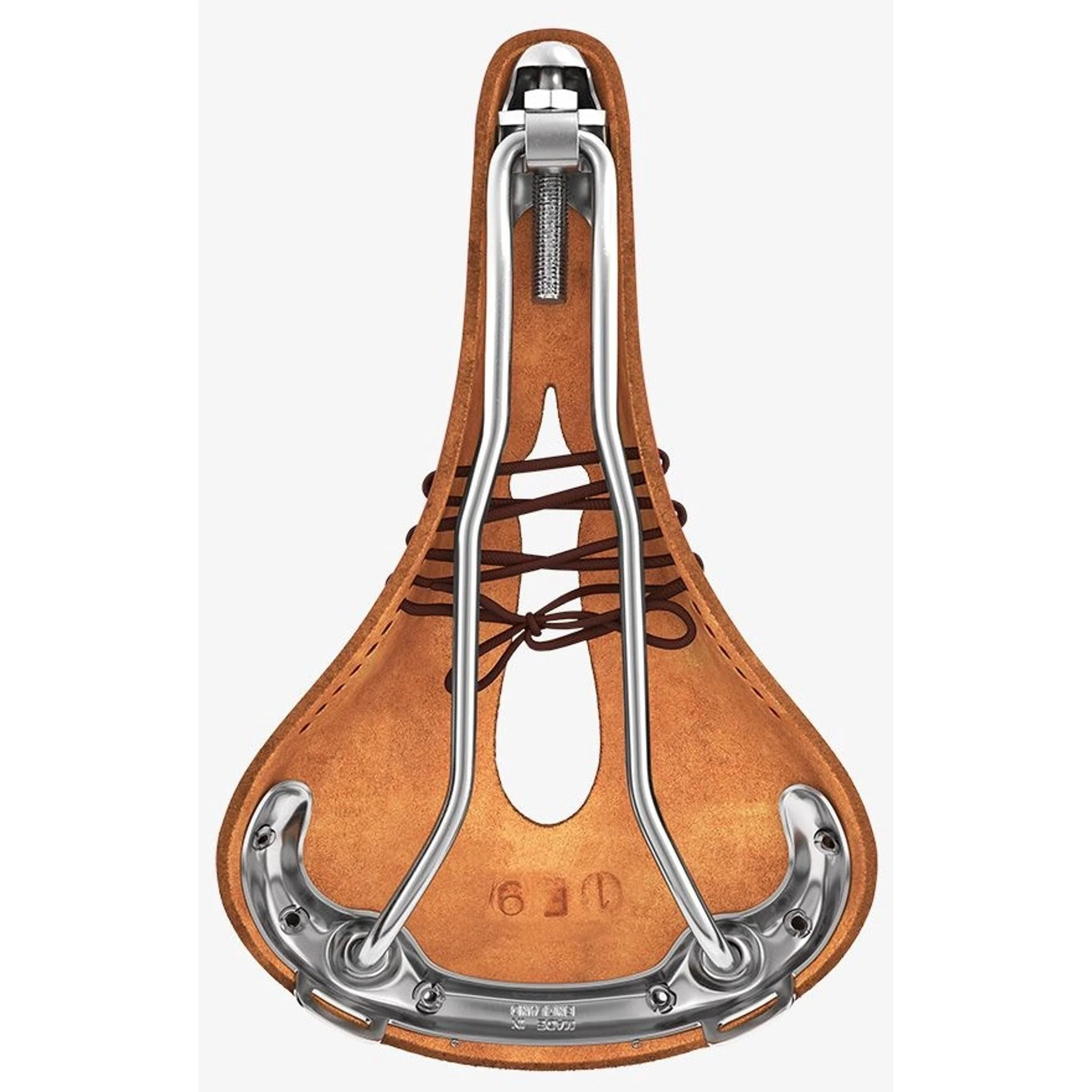 Brooks B17 Carved Leather Saddle Honey - Image 3