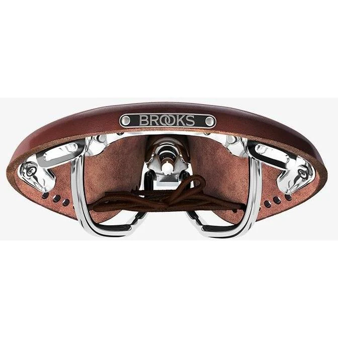 Brooks B17 Carved Short Saddle Brown - Image 4