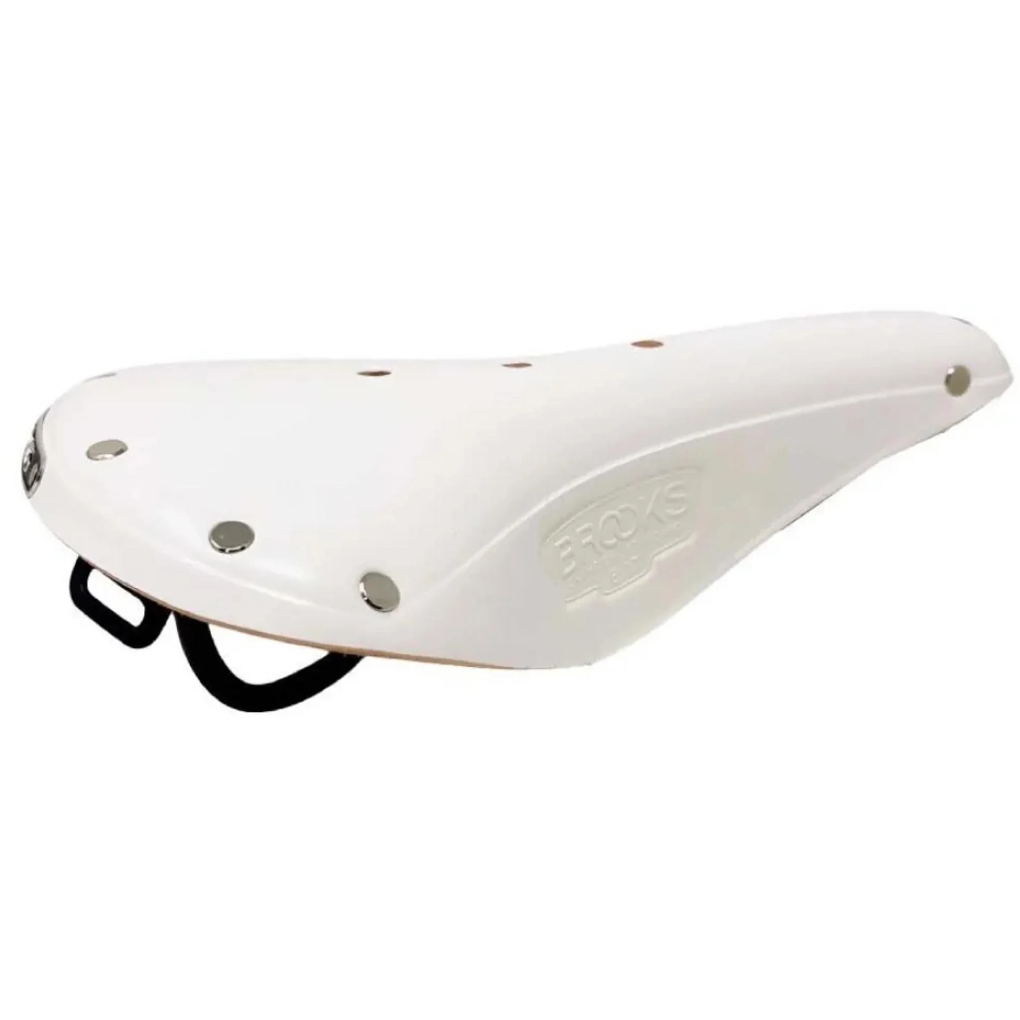 Brooks England B17 Leather Road Saddle White - Image 3