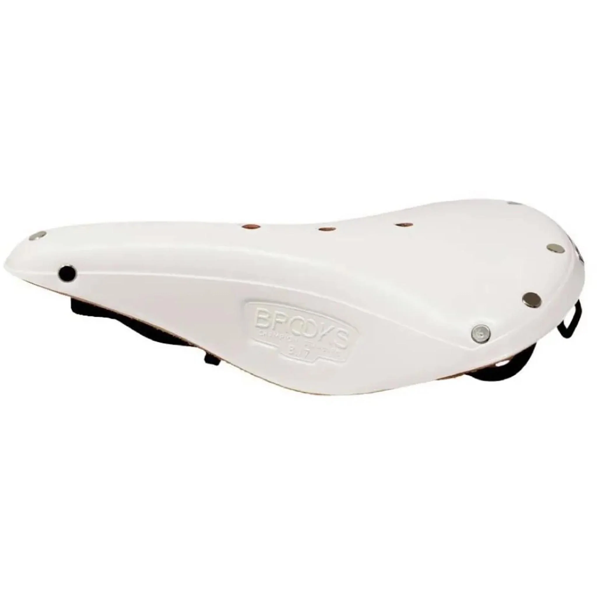 Brooks England B17 Leather Road Saddle White - Image 4