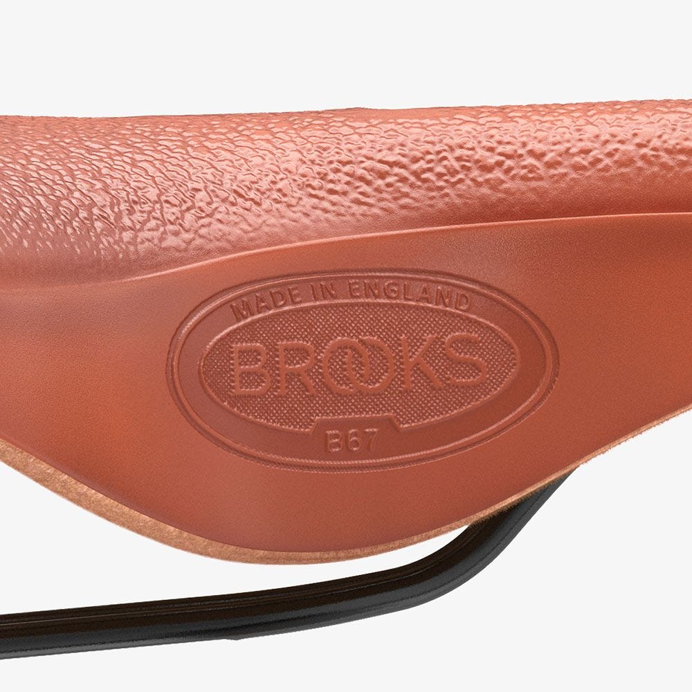 Brooks B67 Saddle Honey - Image 7
