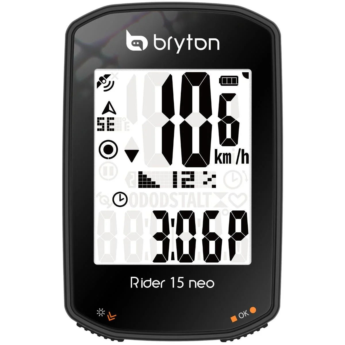 Bryton Rider 15C Neo Bike Computer Bundle