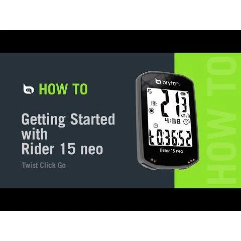 Bryton Rider 15C Neo Bike Computer Bundle - Image 2