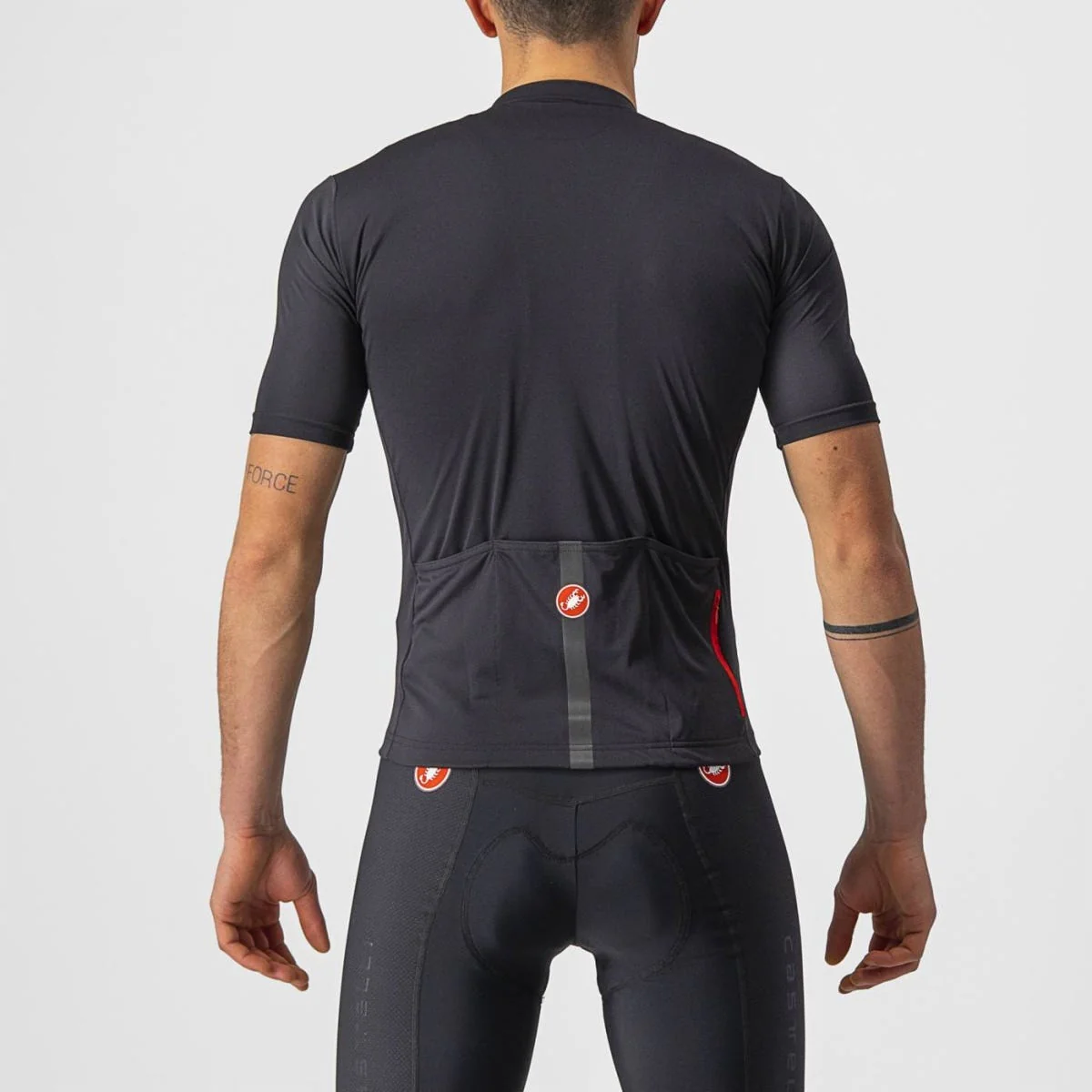 Castelli Classifica Jersey Light Black - Image 2