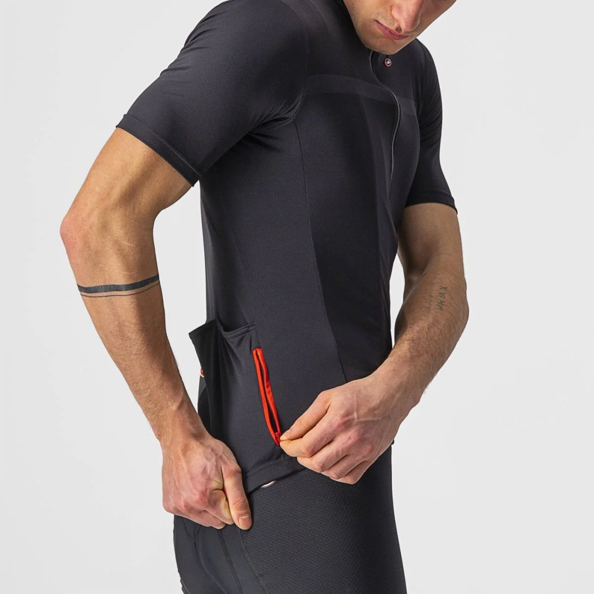 Castelli Classifica Jersey Light Black - Image 3