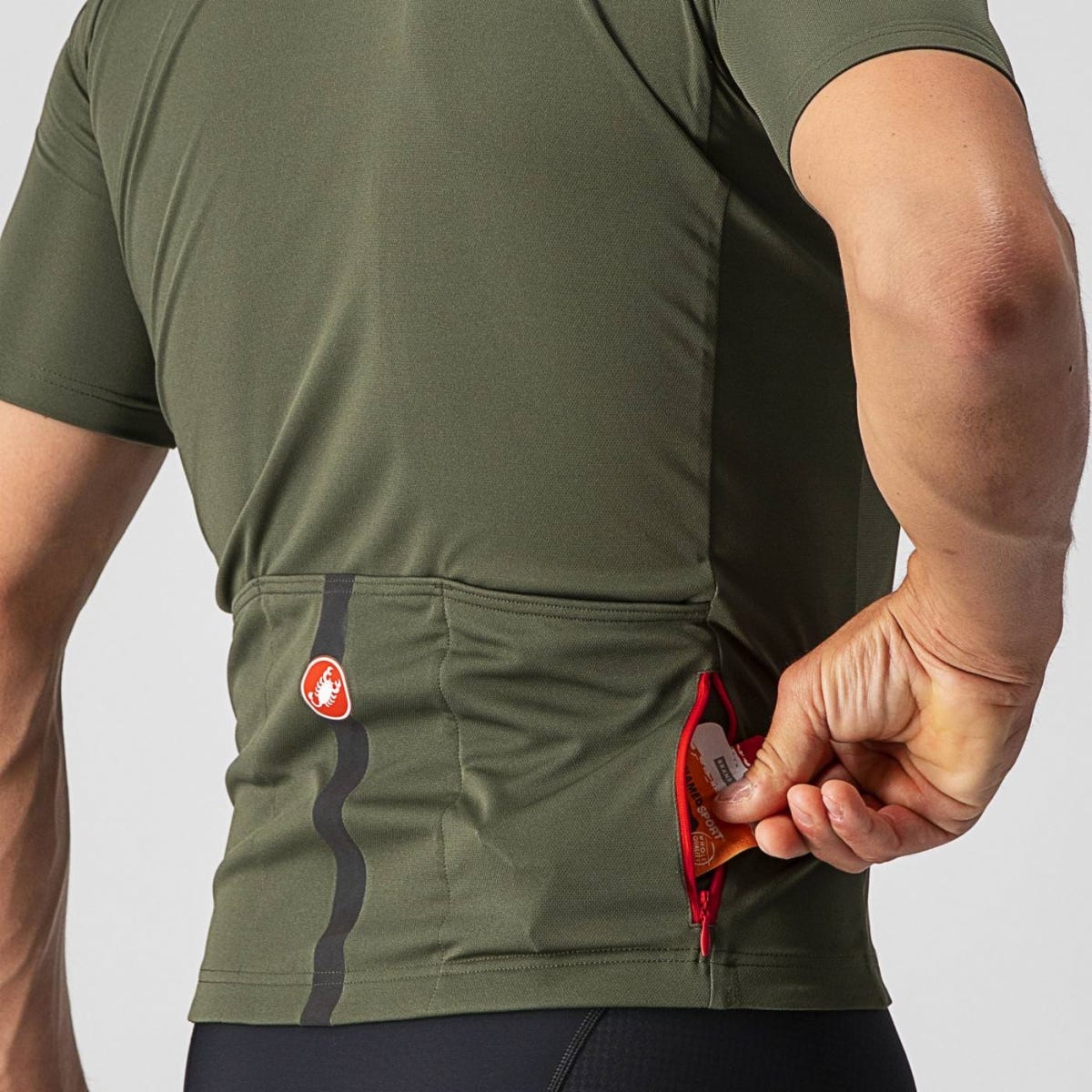 Castelli Classifica Jersey Military Green - Image 3