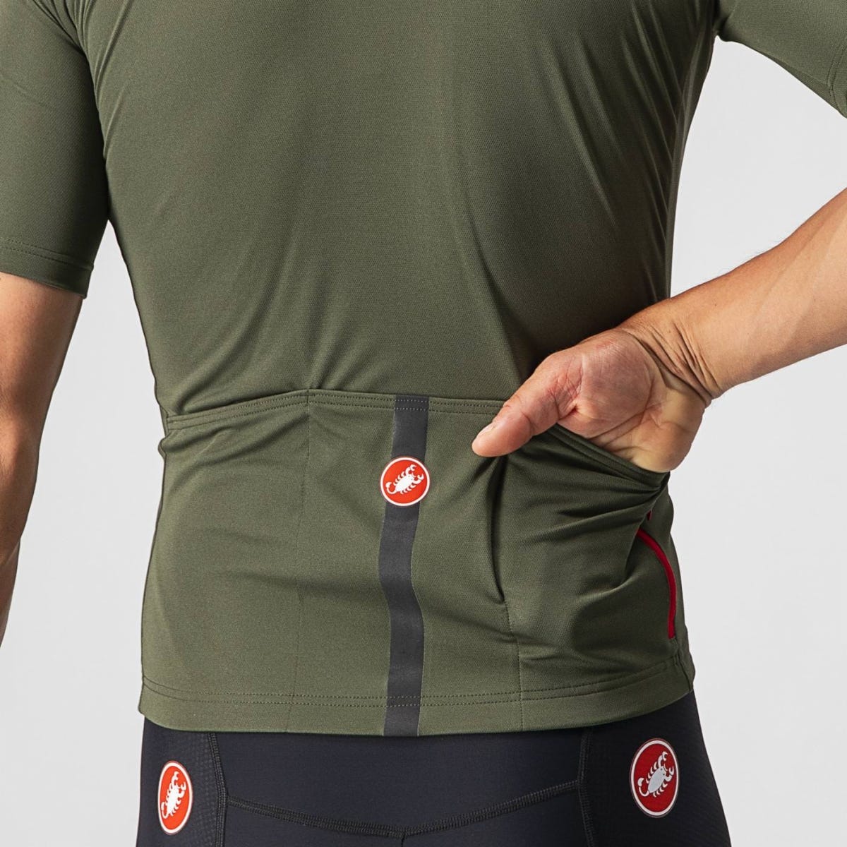 Castelli Classifica Jersey Military Green - Image 6