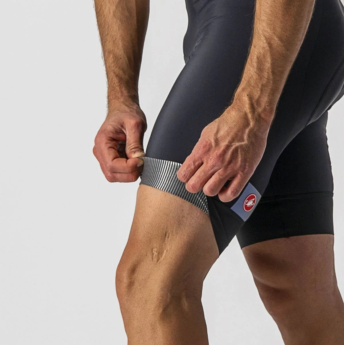 Castelli Entrata Men's Bibknicks Black - Image 4