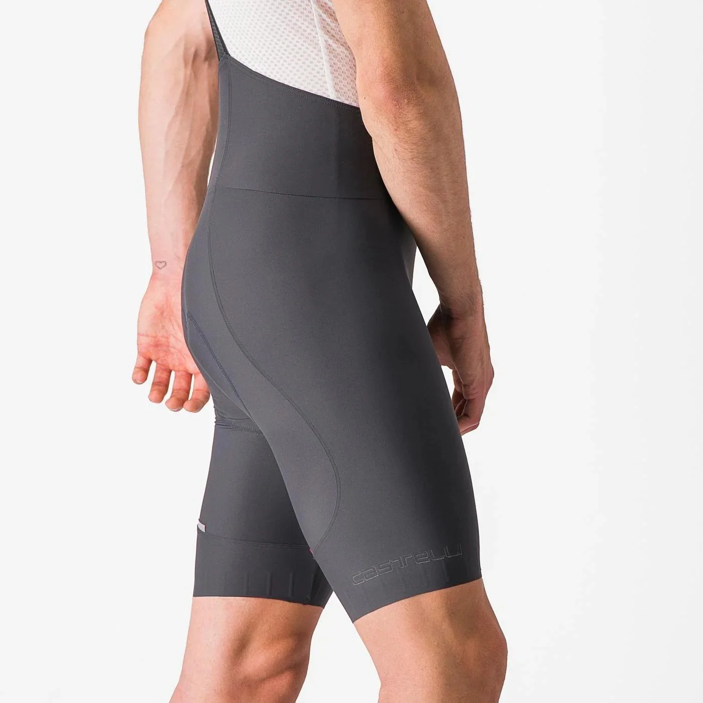 Castelli Espresso Bibshort Dark Gray - Image 8