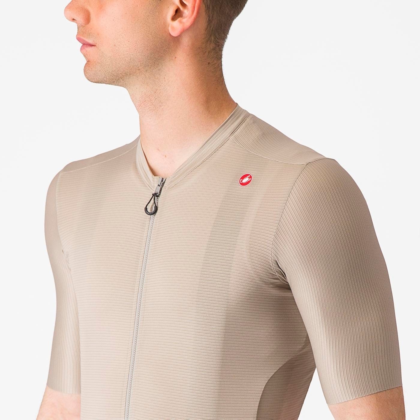 Castelli Espresso Short Sleeve Jersey Clay/Black - Image 7