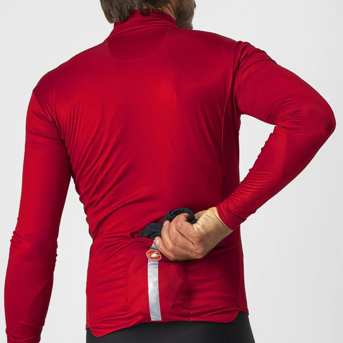 Castelli Perfetto Rossa Corsa Men's Vest Light Black - Image 8
