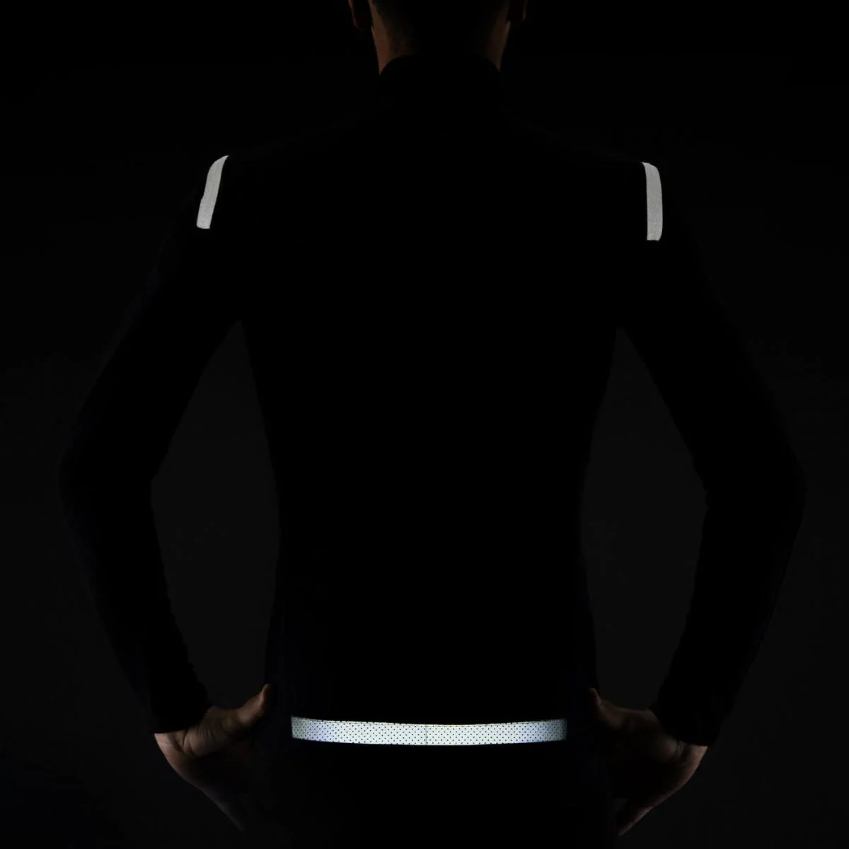 Castelli Perfetto Rosso Corsa LS Jersey Light Black - Image 9