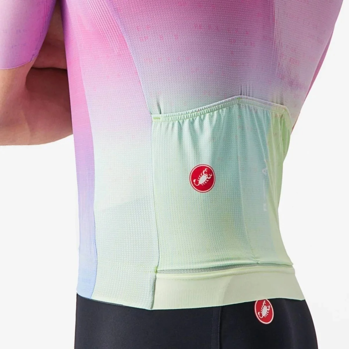 Castelli R-A/D Short Sleeve Jersey Multicolour Violet - Image 4