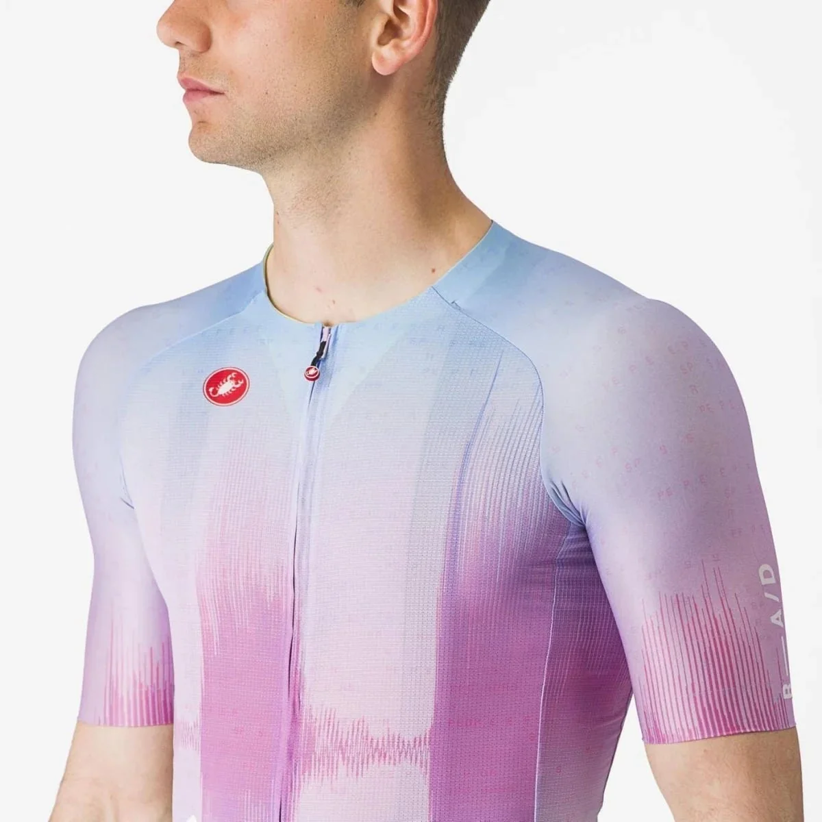 Castelli R-A/D Short Sleeve Jersey Multicolour Violet - Image 5