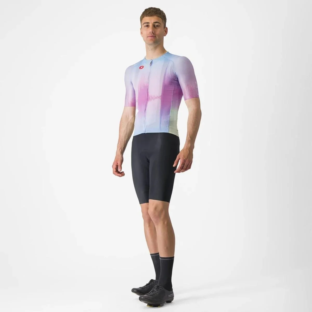 Castelli R-A/D Short Sleeve Jersey Multicolour Violet - Image 9