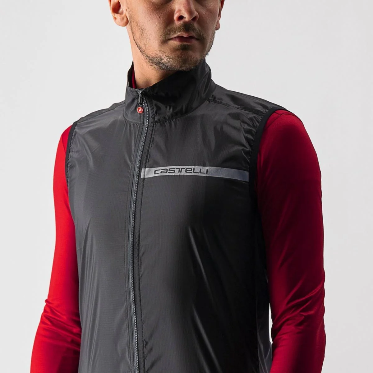 Castelli Squadra Stretch Vest Light Black - Image 5