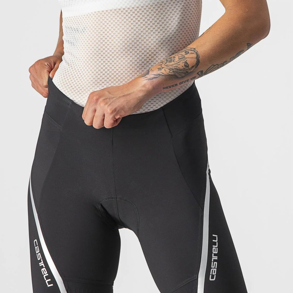 Castelli Velocissima 3 Women's Shorts Black/Silver - Image 3