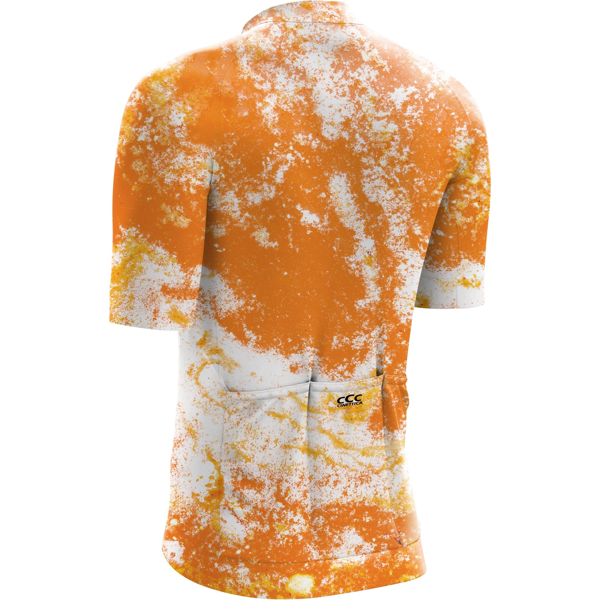 Cinettica Annee Short Sleeve Road Jersey Orange - Image 2