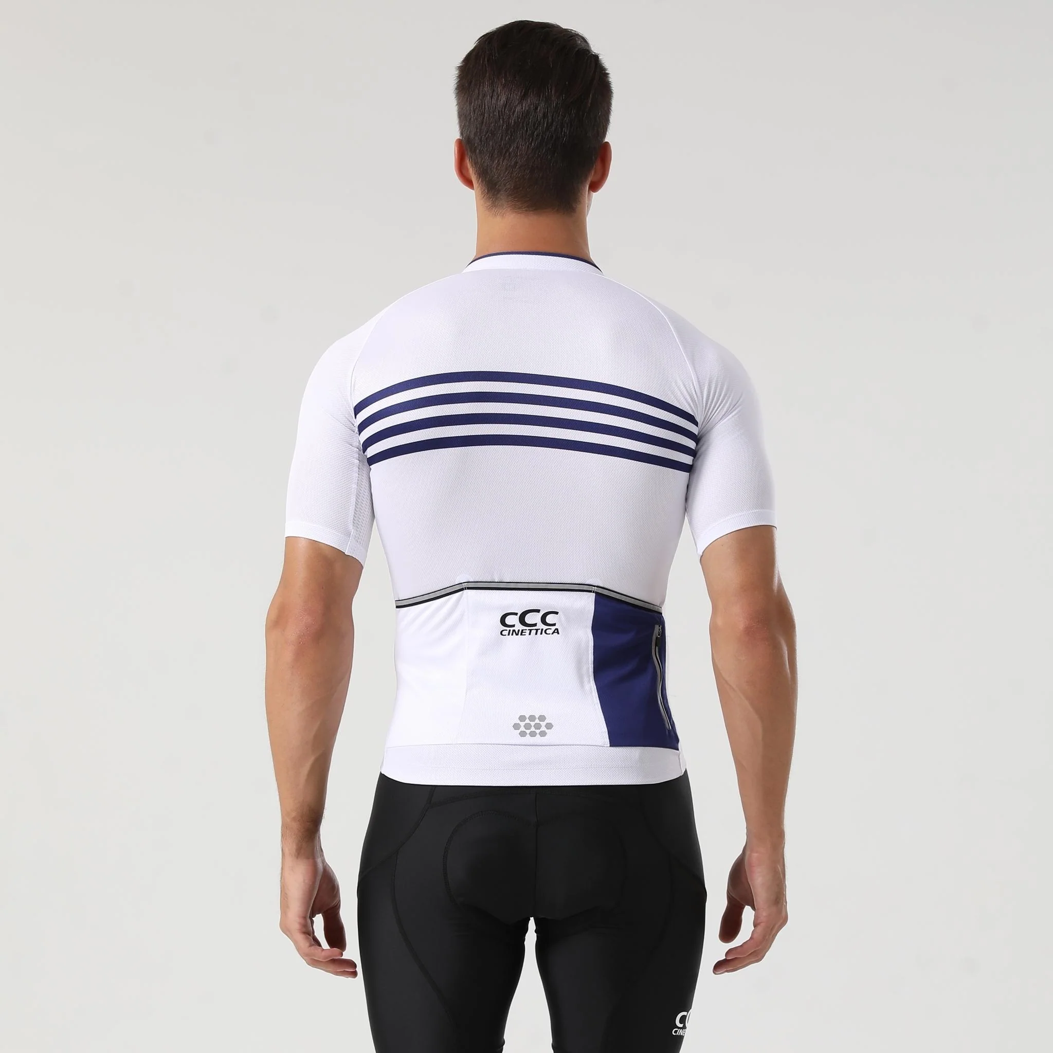 Cinettica Ariston Short Sleeve Jersey White - Image 2