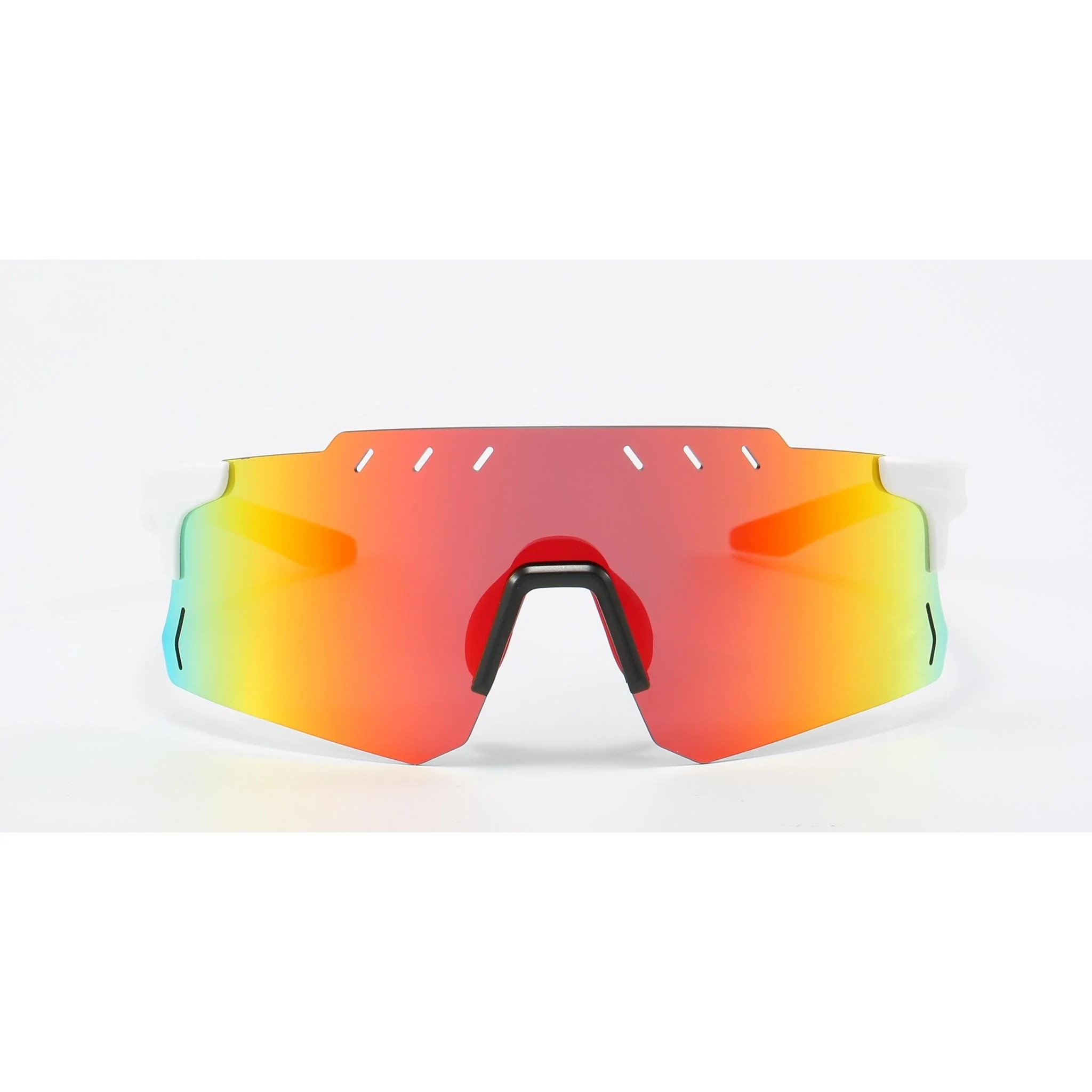 Cinettica C5 Polarised Sunglasses White - Red Lens - Image 2