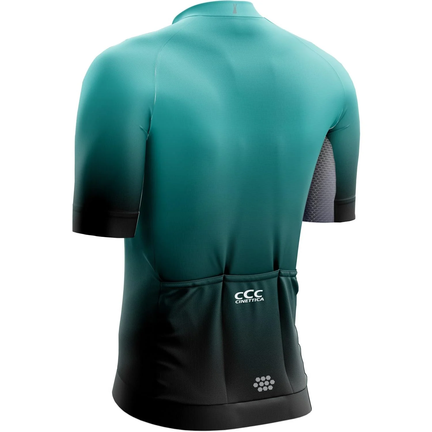 Cinettica Proton Jersey Black/Turquoise - Image 2