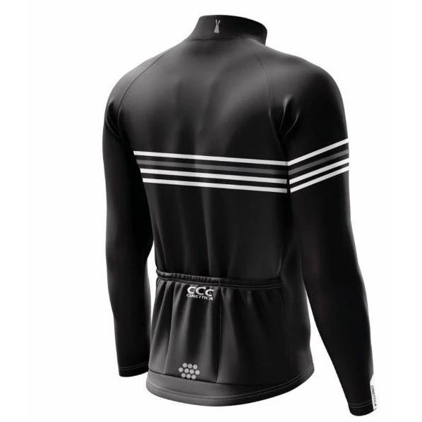 Cinettica Slipstream Thermal Long Sleeve Jersey Black - Image 2