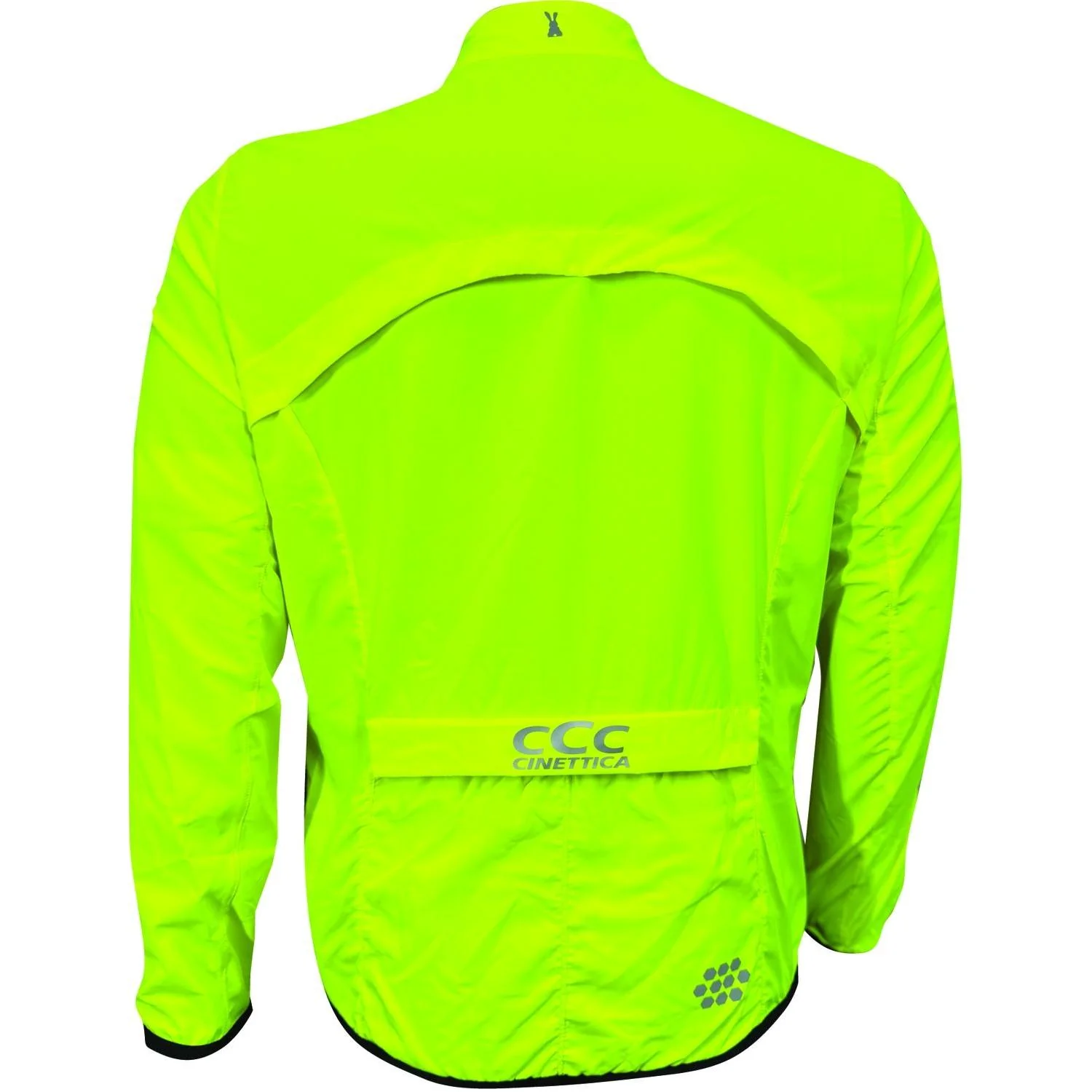 Cinnetica Jacket Fluro Yellow - Image 3