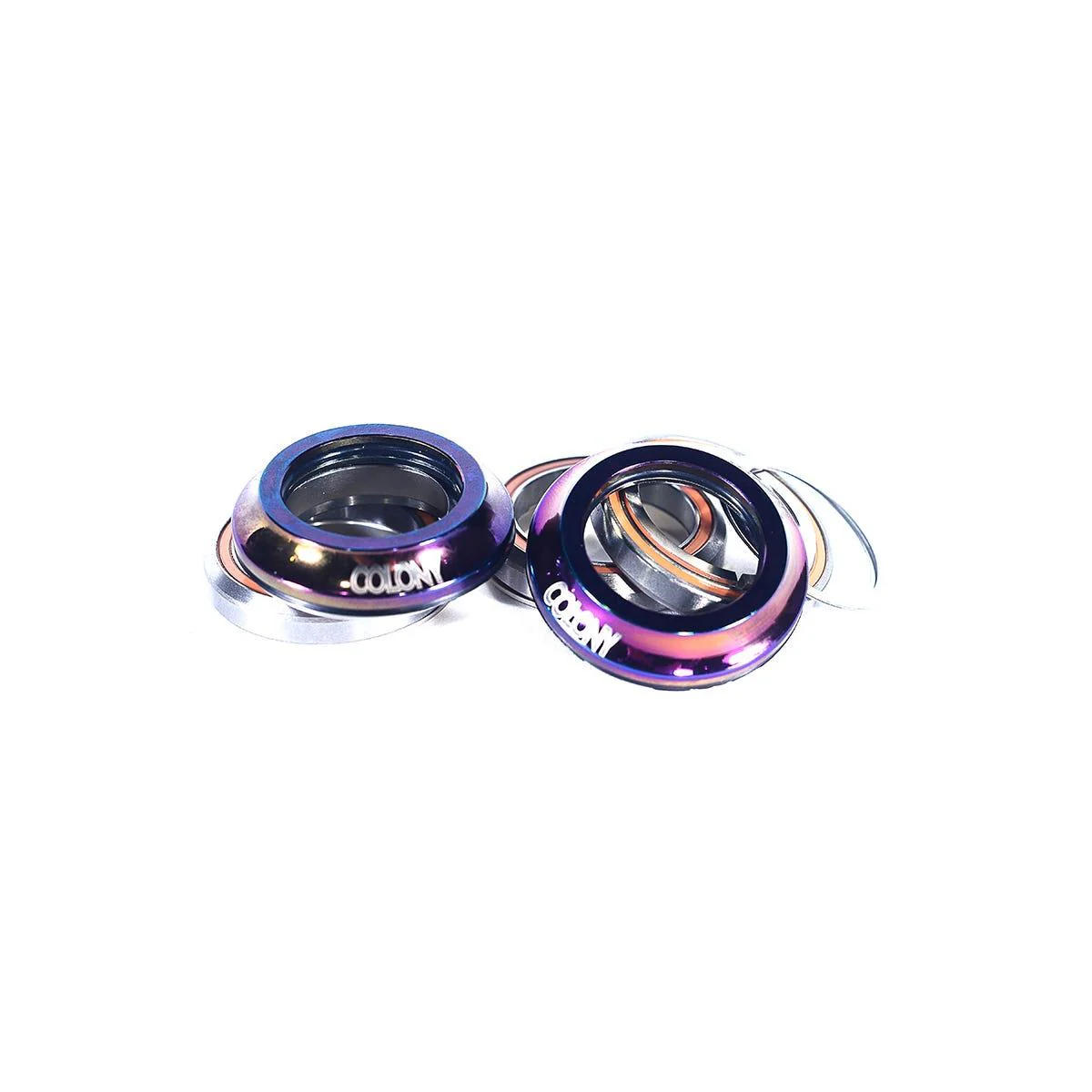 Colony BMX Headset Rainbow