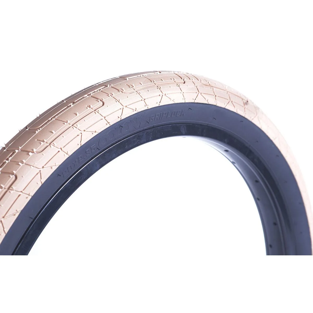 Colony Grip Lock BMX Tyre Black/Gum Wall 20 x 2.20"