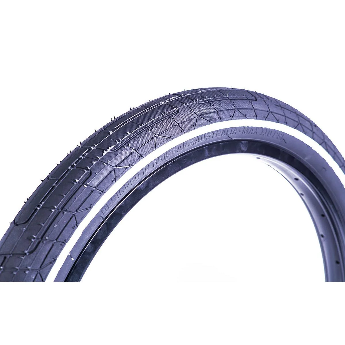 Colony Grip Lock BMX Tyre Black/White Line 20 x 2.20"