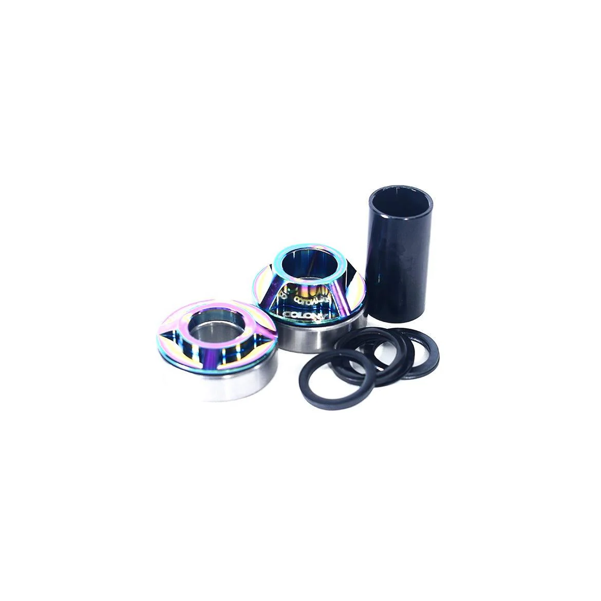 Colony Mid Bottom Bracket 22mm Rainbow