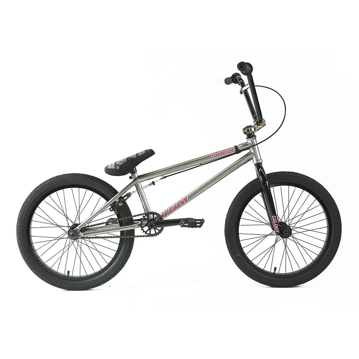 Colony Premise BMX Bike Metal/Gold Rainbow (2019)
