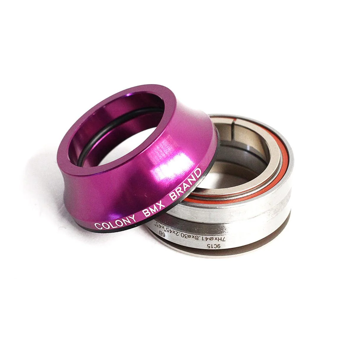 Colony Tall BMX Headset Purple