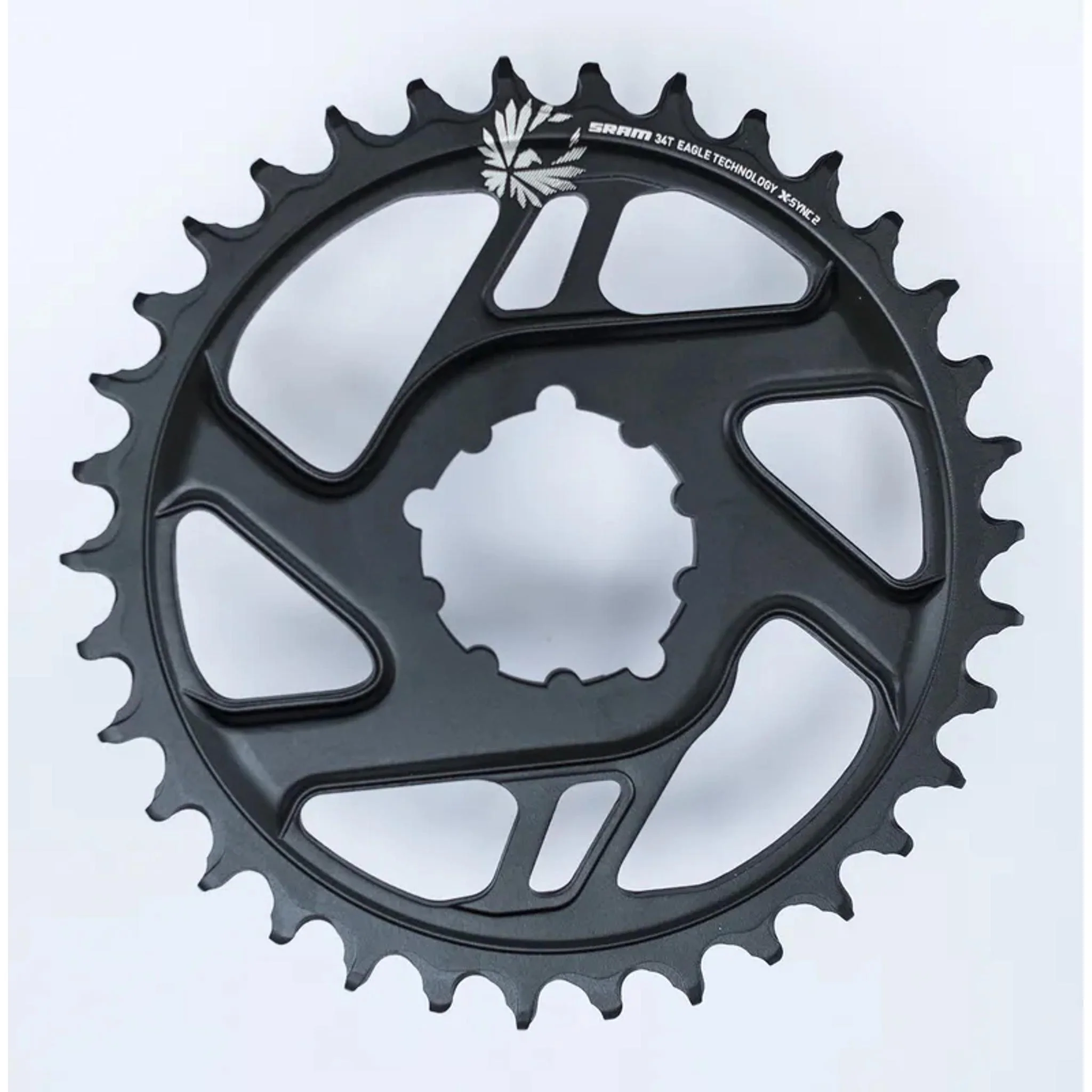 SRAM X-Sync Eagle Direct Mount Chainring 3mm Boost 34T Black - Image 2