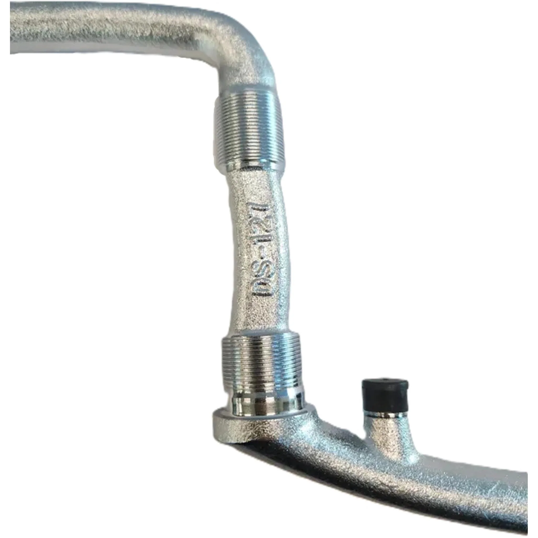 BPW One-Piece Steel Crank with Pivot 127mm Silver - Image 2