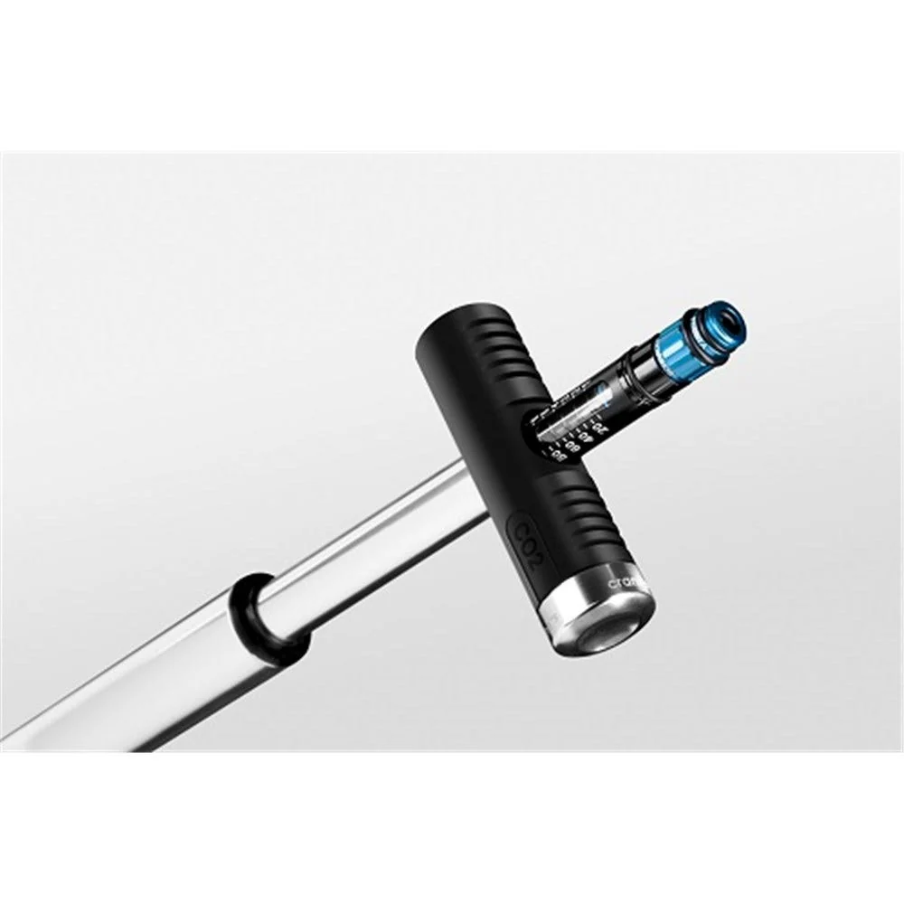 Crankbrothers Klic HV Gauge Hand Pump Silver - Image 3