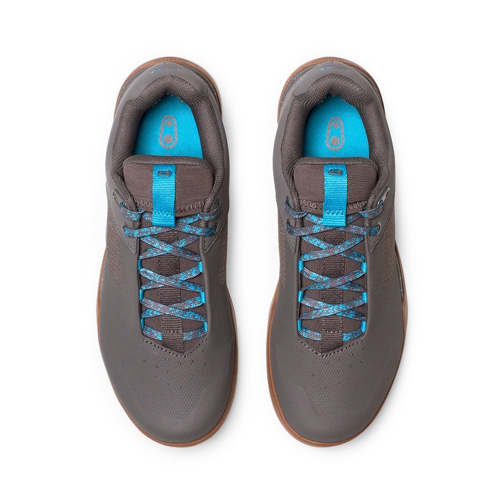 Crankbrothers Mallet Lace Clip-In MTB Shoes Grey/Blue Splatter - Image 5