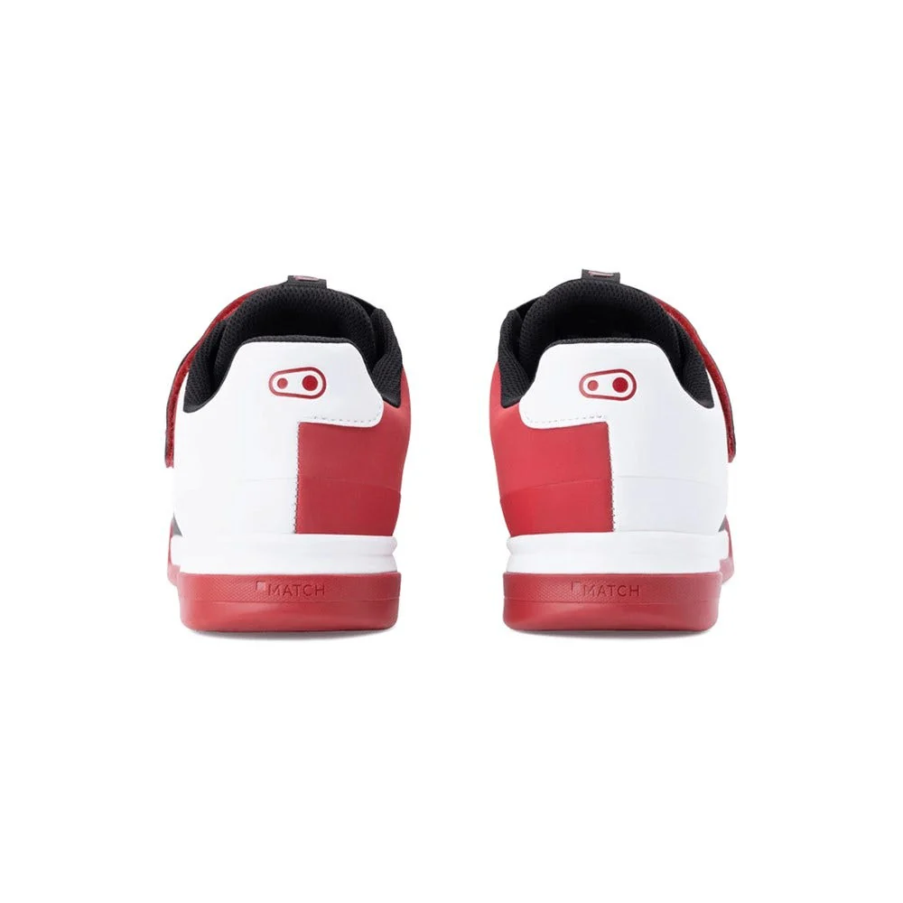 Crankbrothers Mallet Speedlace Clip-In MTB Shoes Classics Edition Black/White/Red - Image 4