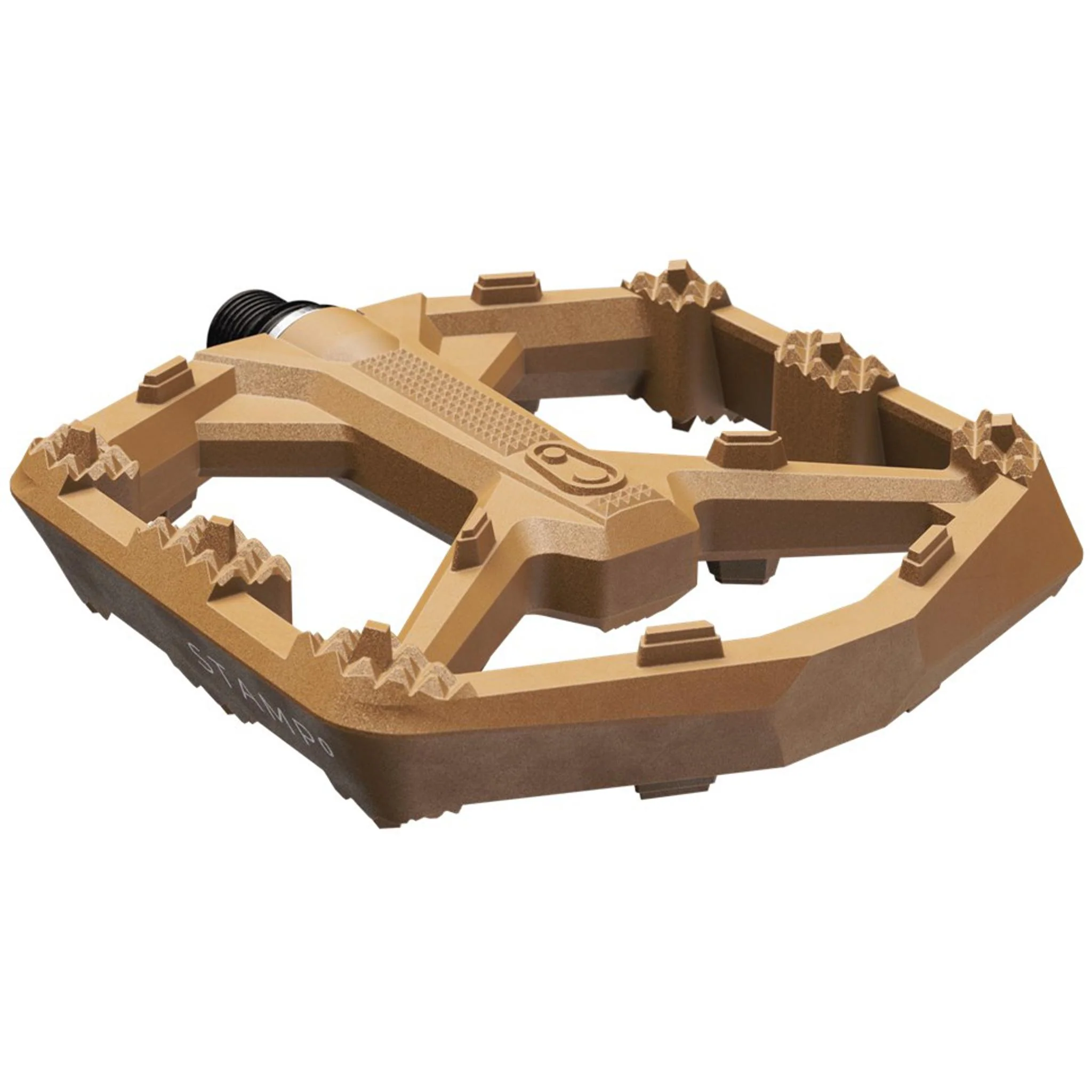 Crankbrothers Stamp 0 Small Flat MTB Pedals Brown - Image 2