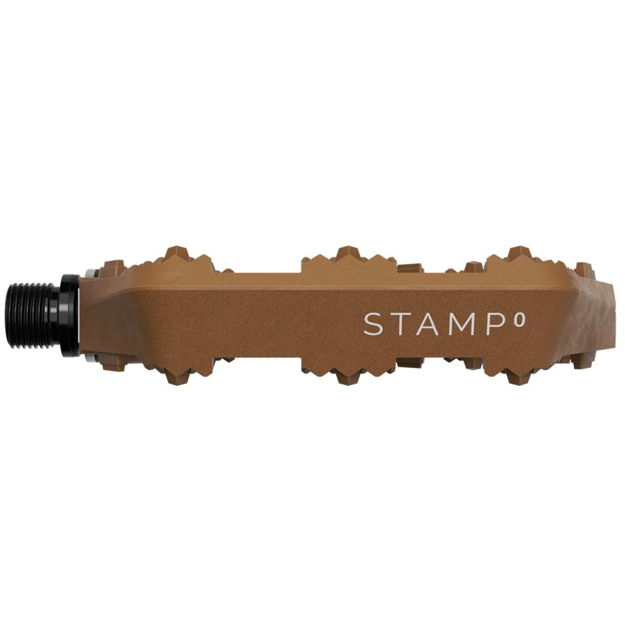 Crankbrothers Stamp 0 Small Flat MTB Pedals Brown - Image 3