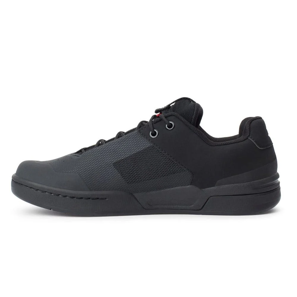 Crankbrothers Stamp Lace Flat MTB Shoes Black/Red - Image 2