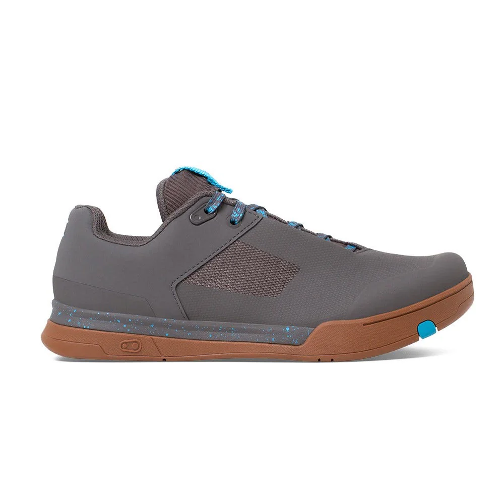 Crankbrothers Stamp Lace Flat MTB Shoes Grey/Blue Splatter