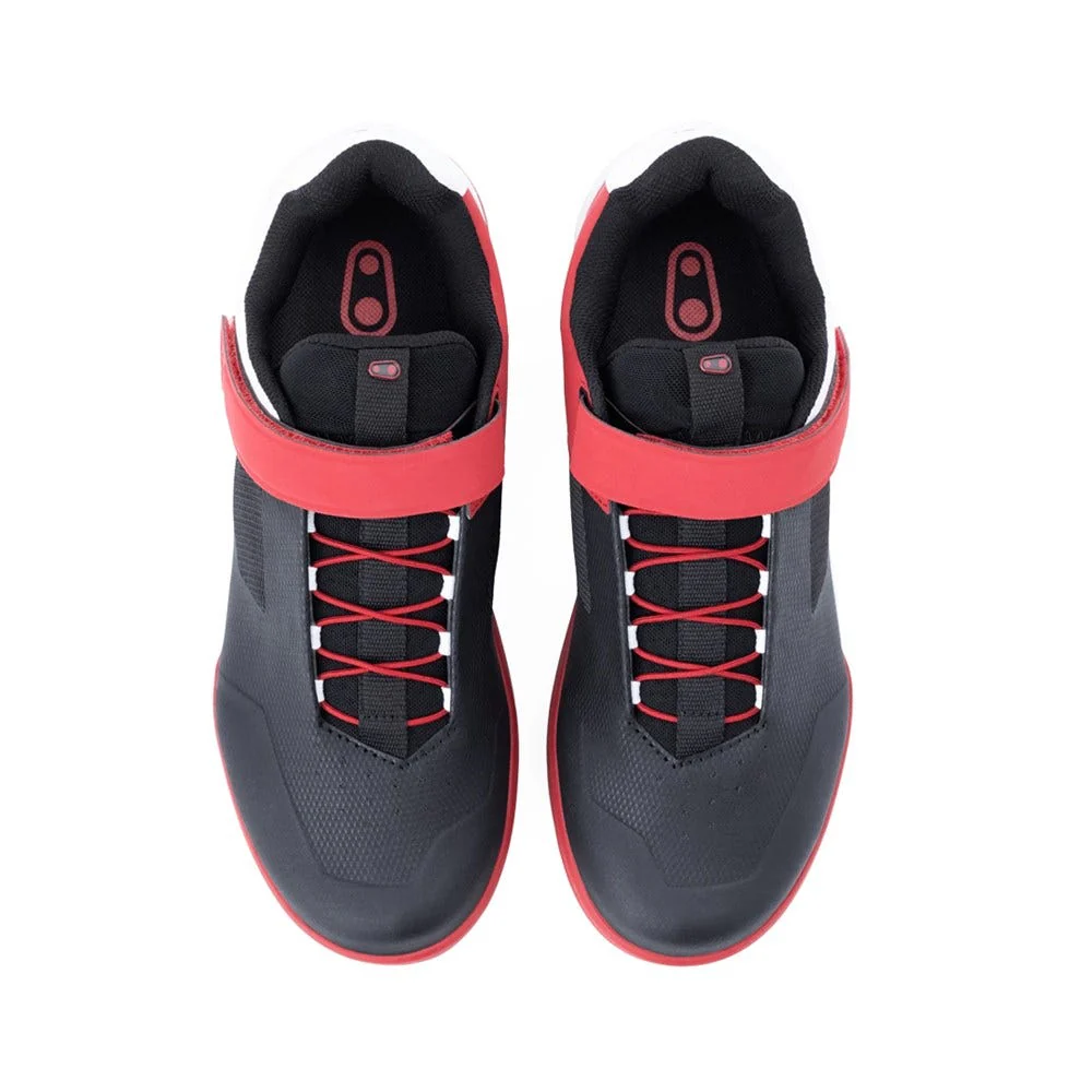 Crankbrothers Stamp Speedlace MTB Flat Pedal Shoes Black/Red/White - Image 5